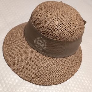 Vintage Waialea Country Club Woven golf hat with ribbon